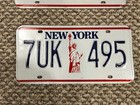 Vintage New York State Statue Of Liberty License Plates