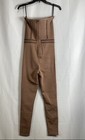 Bebe Womens Beige Agotha Bandage Catsuit Jumpsuit Size M