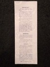 1981 World Series Game 6 Ticket Stub New York Yankees Los Angeles Dodgers Win