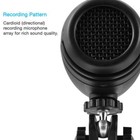 Black Usb Microphone Cardioid Clear Audio For Video Calls Gaming Recording