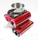 2 In1 Butane Lp Gas Ceramic Burner Heater Camper Warmer Heating   Cooking Stove