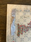 Vintage Hallmark 1946 Greeting Card Mother s Happy Birthday Embossed W  Bow