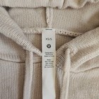 Lululemon Double Knit Beige Nuetral Minimalist Sweater Hooded Womens Xs small
