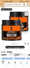 First Melody Biotin Beard Butter W  Castor Argan Jojoba Oils  2 Oz  2 Pack 