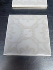 Lot Of 6 Vintage Crown 4 25    X 4 25    Kitchen Bathroom Ceramic Tile -rare- 317