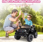 Ride Truck Remote Control 4 Wheels 12v Battery Powered Kids Car Led Mp3