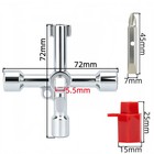 2 Pcs 4 Way Sillcock Key Kit For Hose Valve Faucet Switch Usa Seller