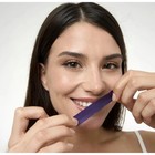 Dr dent Purple Teeth Whitening Strips peroxide Free 14 Count For Sensitive Teeth