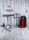 Innovative Percussion Bell Kit With Practice Pad Rolling Bag And Music Stand