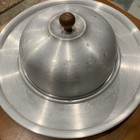 Russel Wright Aluminum Cake Server Two-piece