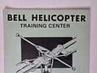 Vintage Bell Helicopter Training Center Aerodynamic Outline Manual Textron