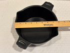 Pampered Chef 8 Cup 2 Quart Micro Cooker Microwave Steamer With Lid Black Usa