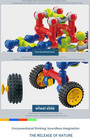 125pcs Building Toys Educational Learning Toys Large Storage Box Children Gift