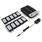 Wireless Restaurant Pager Guest Paging System 10 Beepers Queuing Calling Pagers