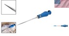 Stainless Steel Ice Pick With Non-slip Handle   Accessory Lanyard - Blue