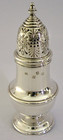 Heavy 216g Irish Sterling Silver Sugar Caster Shaker Dublin 1971 Superb