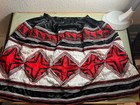 Seminole Native American Patchwork Skirt Women   s Vintage Hand Made