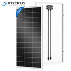 200w Solar Panel Mono 12v Battery Charge Rv Pv Home Off-grid Battery Power Grid