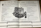 Velie Automobiles Long Life 1925 Large Sales Brochure Moline  Ill  Vintage