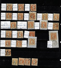 Spain  1860  Scott 50  Good Collection 250 Stamps 18 Cover Or Front  Ebes099-1