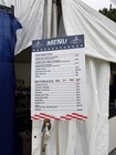 Indycar Freedom 250 Grand Prix Washington Dc Event Used Sign Food Beer Menu