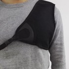 Archery Adjustable Chest Guard Left Side Protector Gear Mesh Fabric Recurve Bow