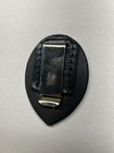 Tex Shoemaker   Son Inc Leather Belt Clip Badge Holder Black