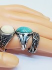 Antique Sterling Silver 925 Ring Lot  61 