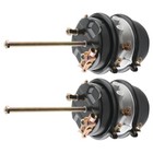 2 X Air Brake Chamber 2 5  64mm Type 3030 Stroke 30x30 30 30 For Haldex Bendix