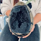 14 08lb Natural Dragon Septarian Geode Quartz Cluster Crystal Egg Healing 6400g