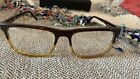 Calvin Klein Ck5974 Frame With Clear Non Prescription Lens Striped Brown 55mm