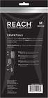 Reach Medium Toothbrush 6 Count  Multi-angled  Tongue Scraper  Covers