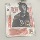 San Diego Comic-con Walking Dead 2017 Exclusive Badge   Sleeve Sdcc Rick Grimes
