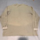 Rasco Fr Men 3xl Khaki Flame Fire Resistant Long Sleeve Henley T-shirt Workwear-