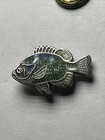 Vintage 70   s 80   s - Medium  Bluegill - Metal Lapel Hat Pin  Fish Fishing