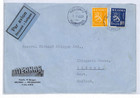 Finland Air Mail Cover Helsinki Gb Kent Sidcup 1946 samwells-covers yh83