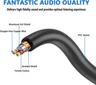  2pack 6inch  Xlr To 1 4 Trs Stereo Adapter xlr Male To 1 4 Inch  6 35mm  Balanc