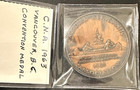 Scarce 1963 Vancouver Bc Convention Canadian Numismatic Cna Medal Token