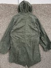 Vintage 1980s Us Army Desert Night Camo Fishtail Parka Jacket Medium Military