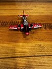 Us Navy Military Fighter Airplane Vf-127 209 Vintage Japan Tin Litho Friction 