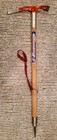 Vintage Bernina Carbon Steel Interalp Camp Wooden Handle Ice Axe  Italy 32 