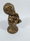 Saxophone Boy Bust J Kendrick Universal Statuary Chicago 1971 Gold Bronze Color