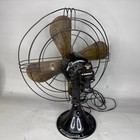 Vintage Ge Electric 3 Speed Oscillating 4 Blade Fan