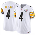 Men s Dk Metcalf White 2024 F u s e  Vapor Untouchable Limited Stitched Jersey 4