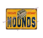 1930s Mounds Metal Tin Sign Living Room Wall Decor Sets