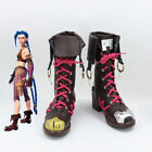 Arcane   league Of Legends Jinx Cosplay Boots Game Party Cos Shoes Custom Made 