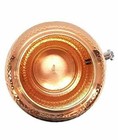 Pure Copper Water Dispenser Hammered Pitcher Matka Drinking Storage Tank 4 Litre