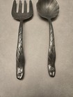 1990 s Vintage Arthur Court Design Bunny Rabbits Salad Serving Set Fork Spoon