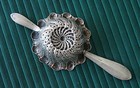 Antique Whiting Co Sterling Silver Tea Strainer 37g
