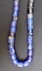 Nice Antique Necklace With Blue Amsterdam Large Beads 17th Century
